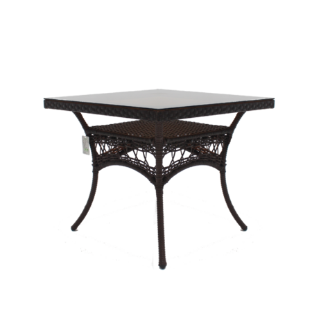 Стол из плетеного искусственного ротанга DEKO TABLE 85*85