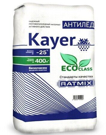 Противогололедный реагент Ratmix Kayer, 1000 кг