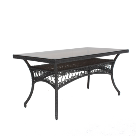 Стол из плетеного искусственного ротанга DEKO TABLE (140x85)