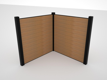 GreendeckS Fence: Модульная Заборная Секция(W:1800mmxH:1800mm)